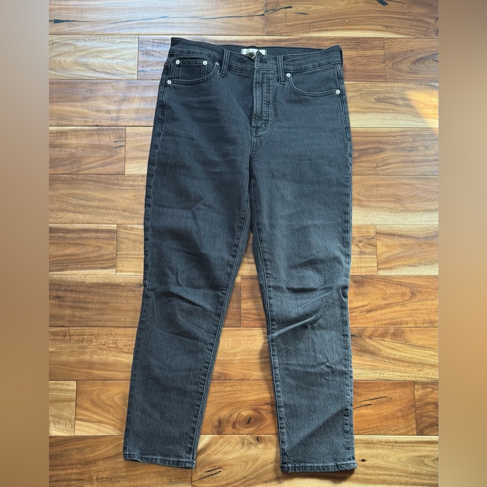 Madewell Charcoal Denim Jeans